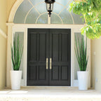 Cobra Grass (63 ″) with Belle M Planter