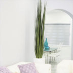 Large Dax Vase with Rush Grass