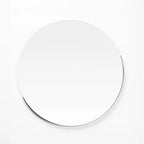 Round Mirror Giro 80 cm Black
