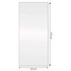 Slim Rectangular Mirror 50x110cm